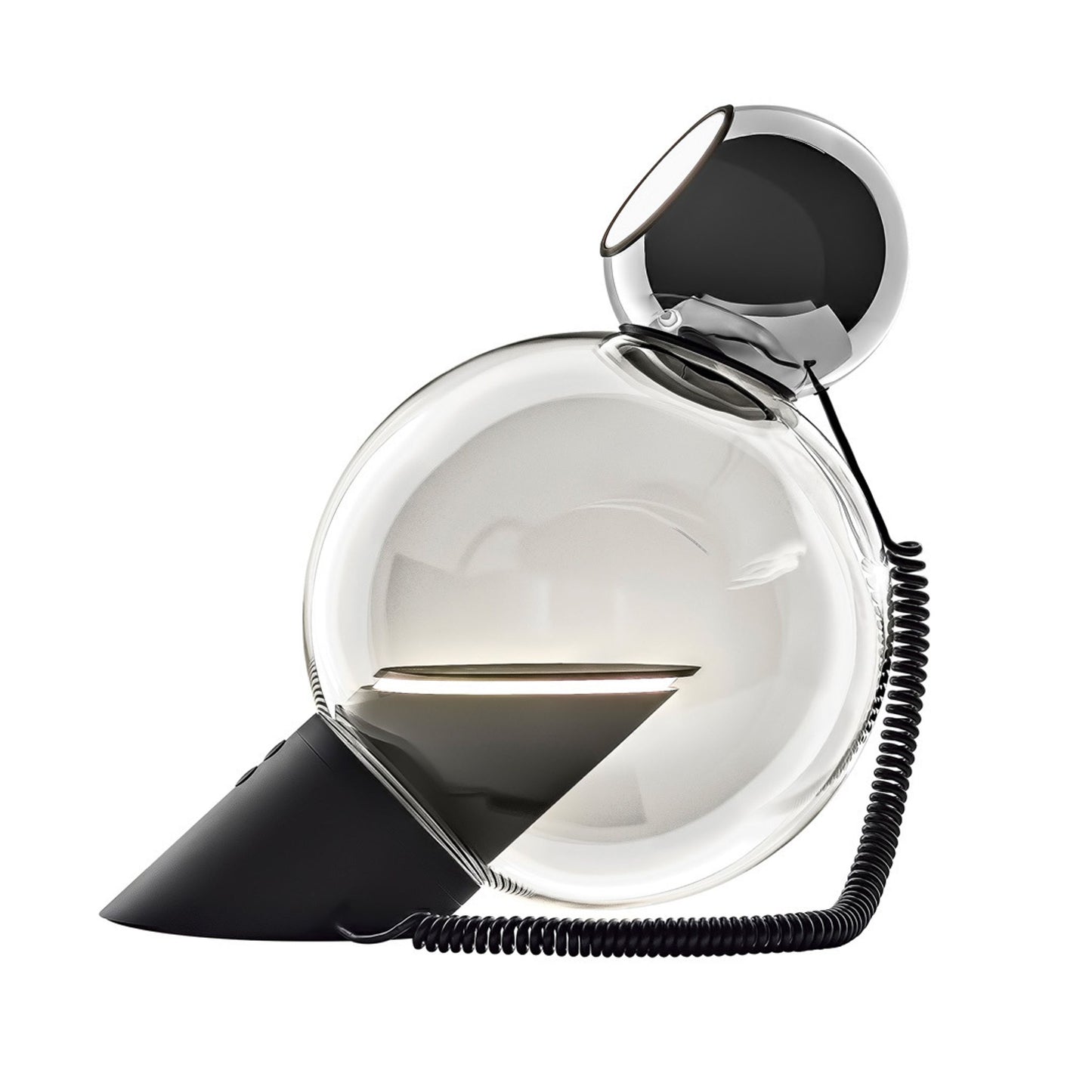 Gravita LED Table Lamp in Black