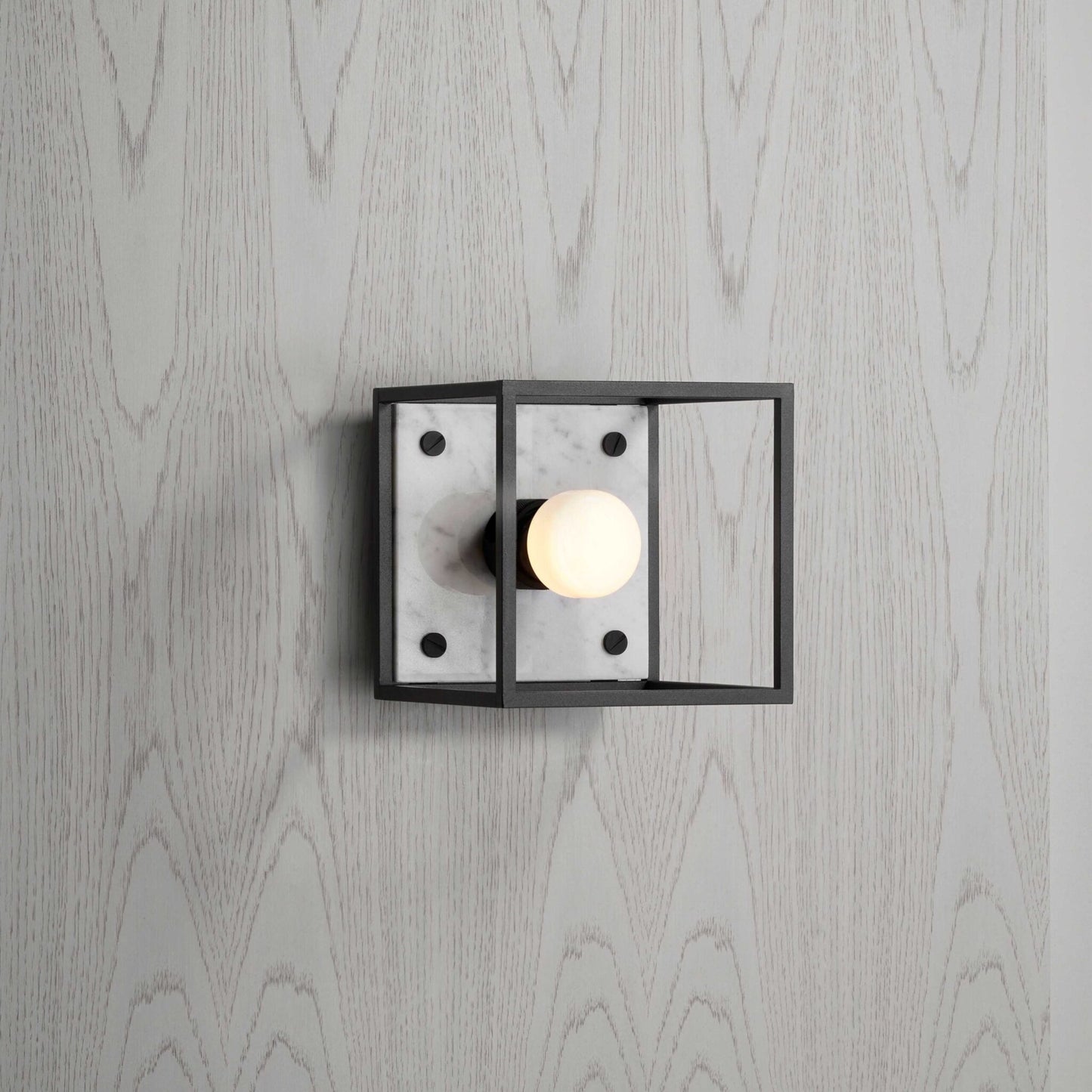 Caged Wall Light