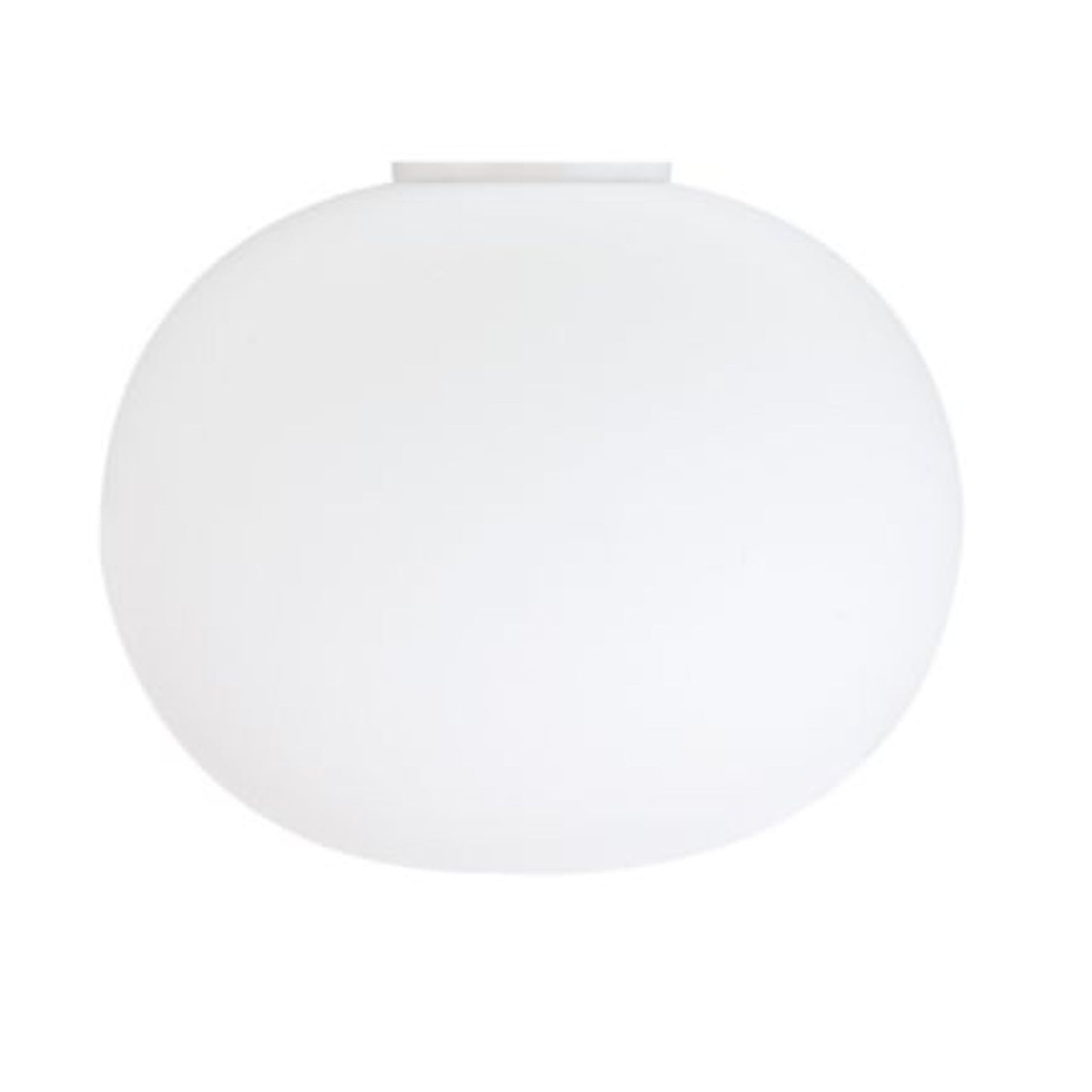 Glo-Ball Ceiling 2 Flush Mounted with Flashed Opaline Glass