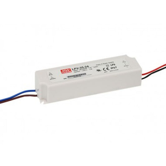 Mean LPV-35 Non-dim Constant Voltage LED Drivers 30â€“35W