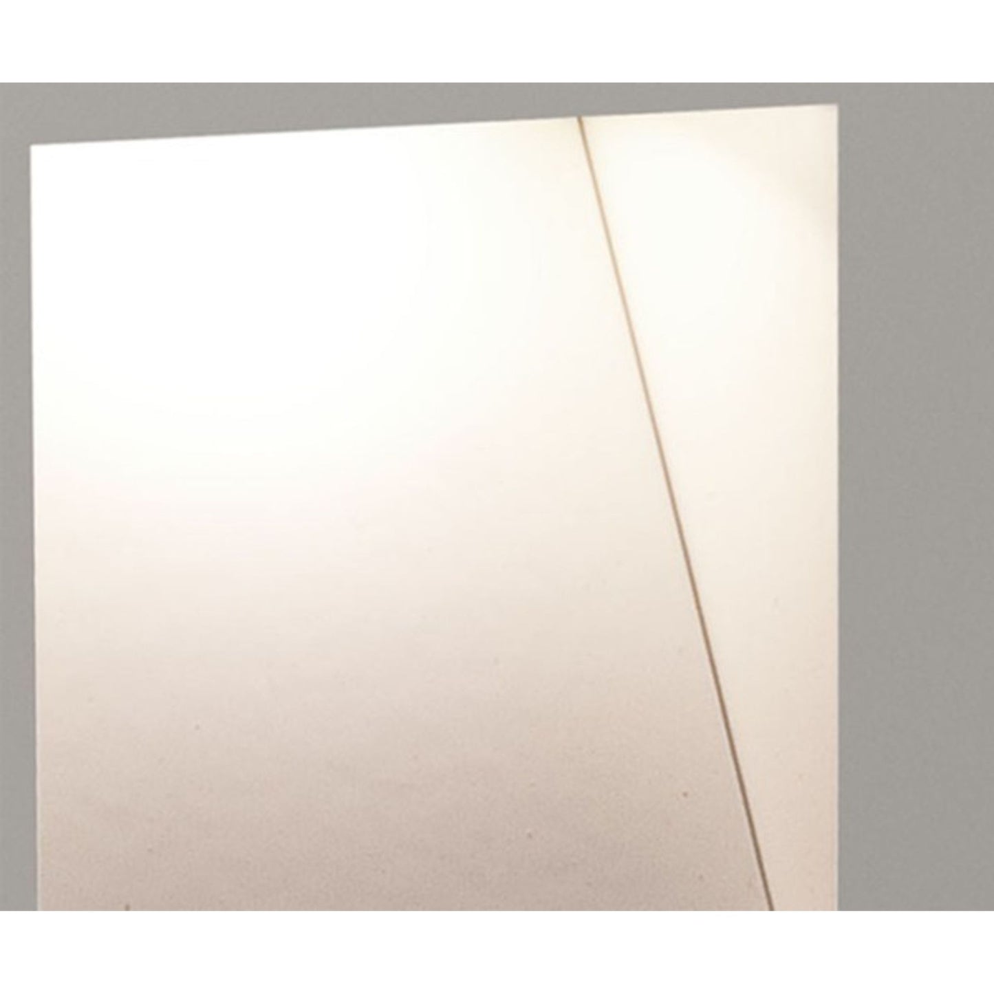 Borgo Trimless 65 Large Matt White Wall Recessed