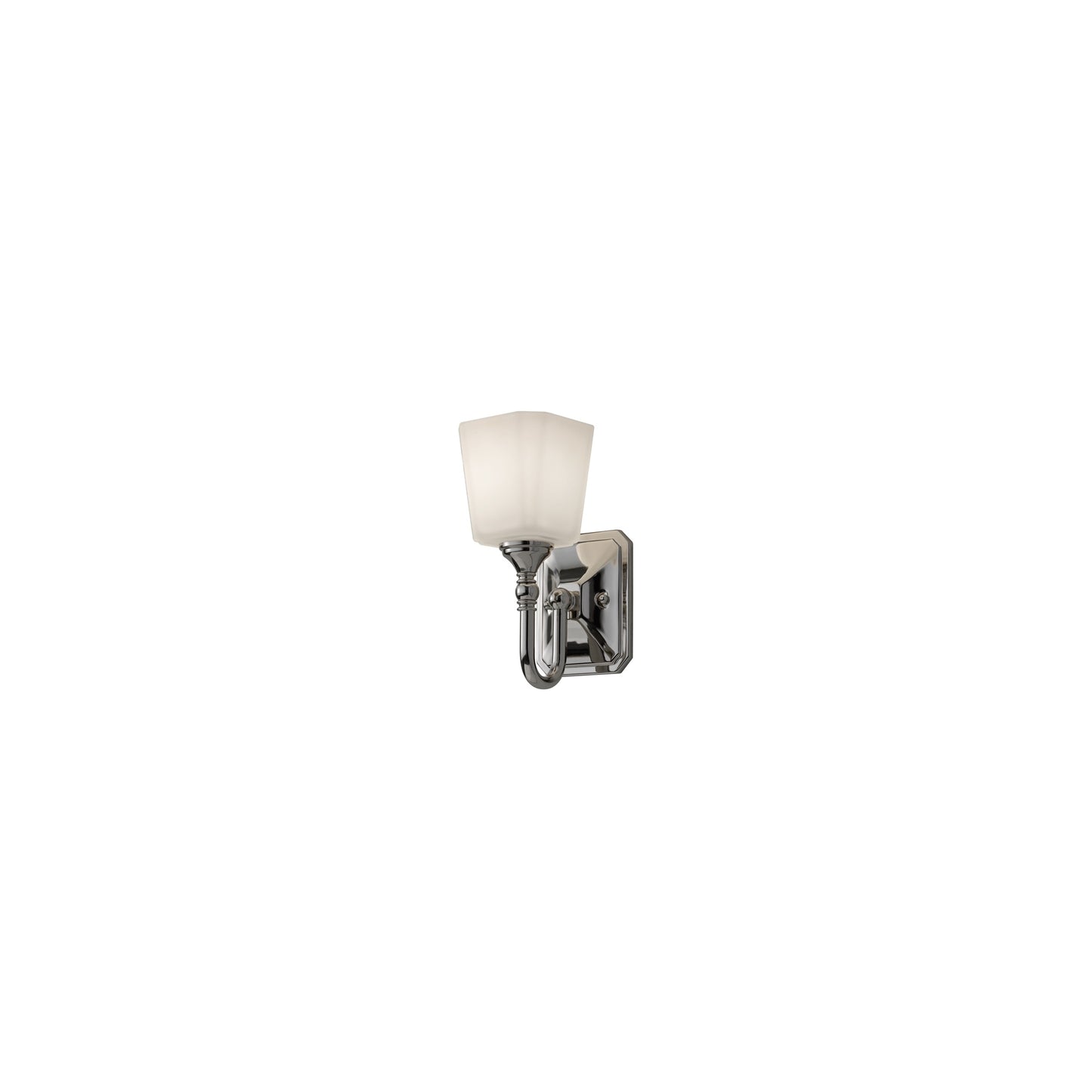 Concord Single Wall Light with Cut Corner Detail