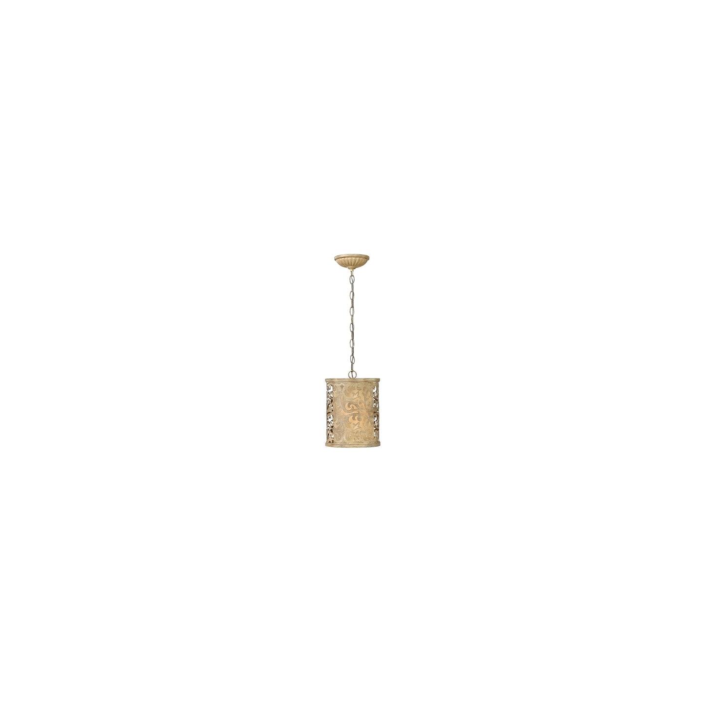 Carabel 1-Light Mini Pendant Brushed Champagne