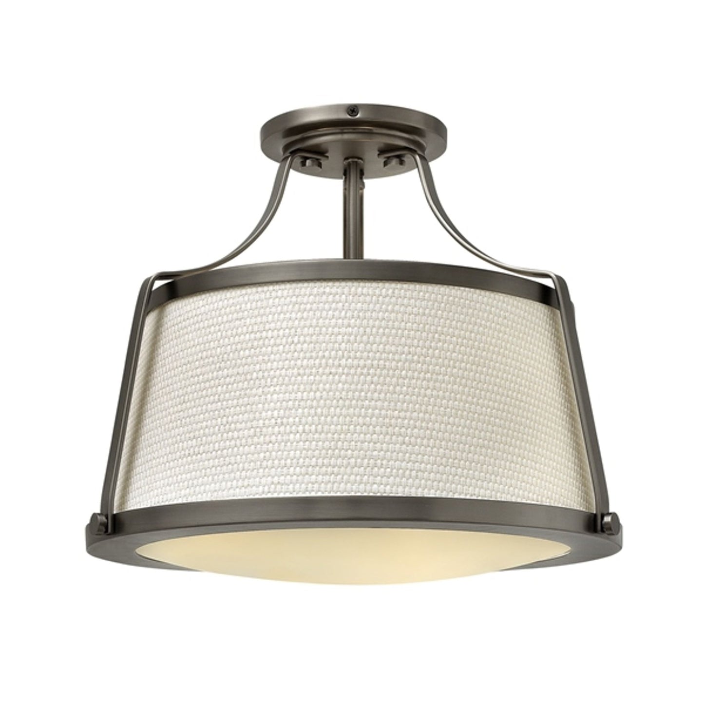 Charlotte 3-Light Semi-Flush Mount