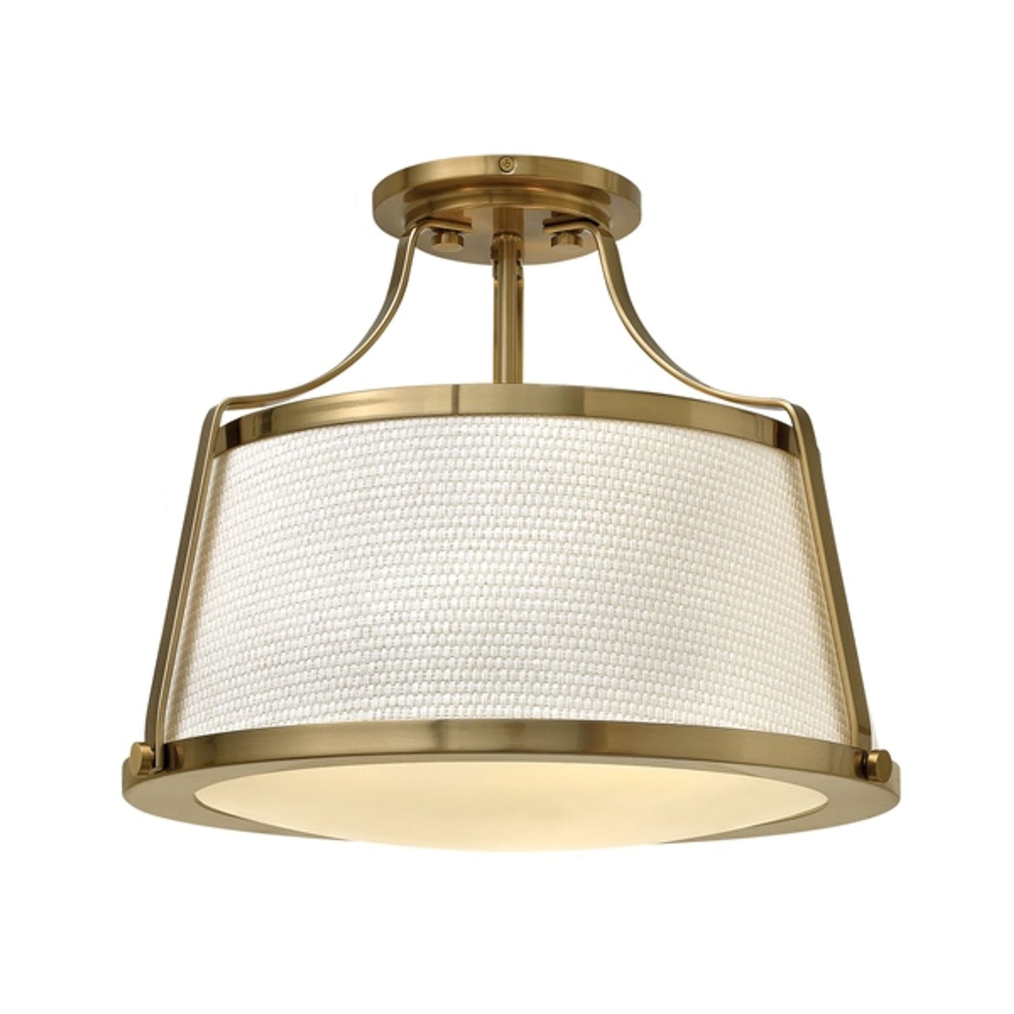 Charlotte 3-Light Semi-Flush Mount