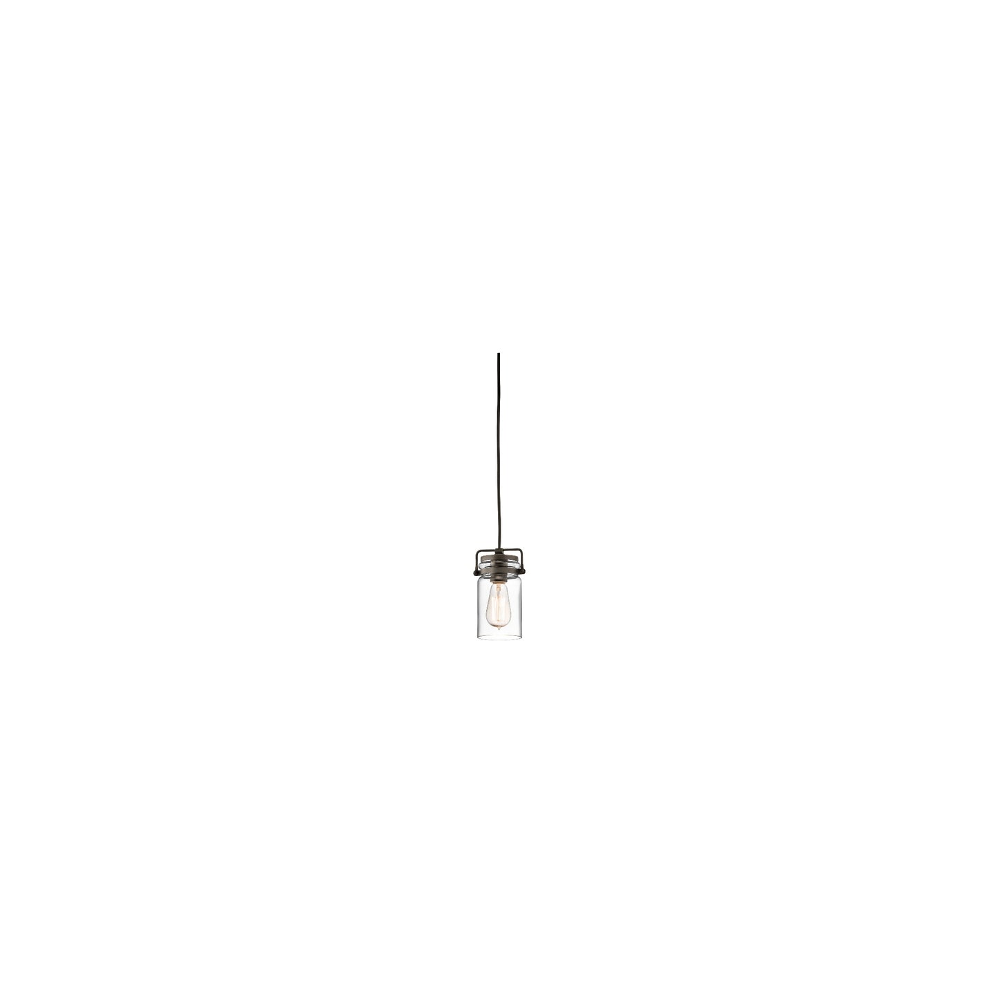 Brinley Mini Clear Glass Pendant