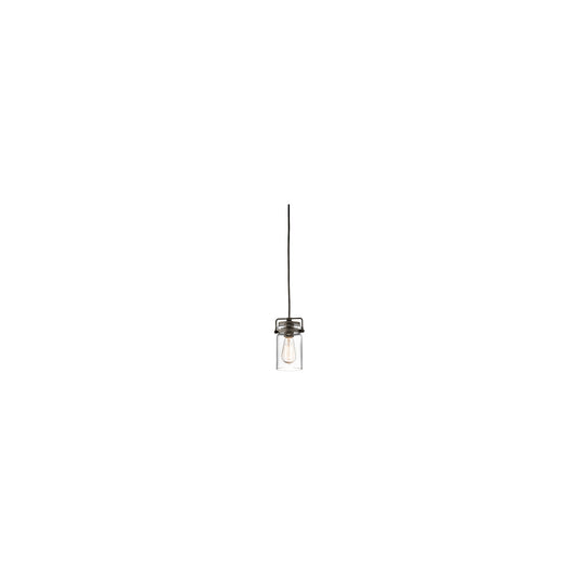 Brinley Mini Clear Glass Pendant