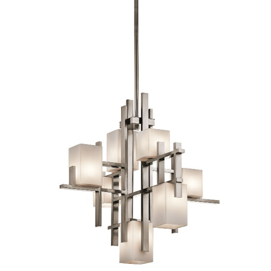 City Lights LED 7-Light Chandelier Classic Pewter