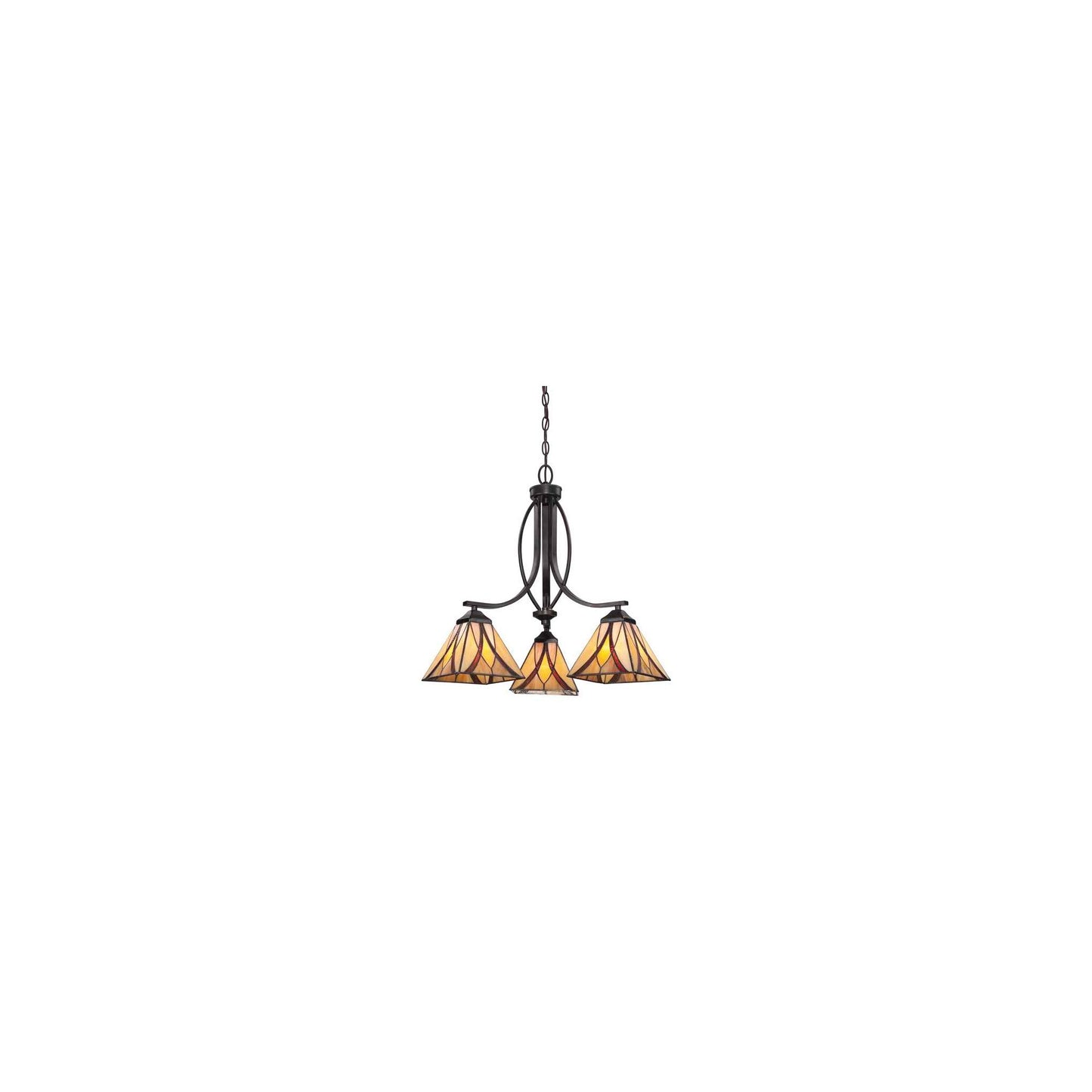 Asheville 3-Light Pendant Valiant Bronze