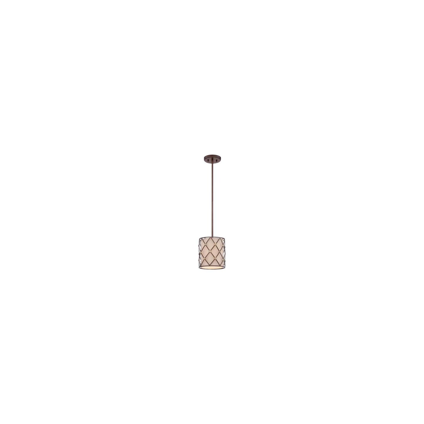 Brown Lattice Pendant Copper Canyon