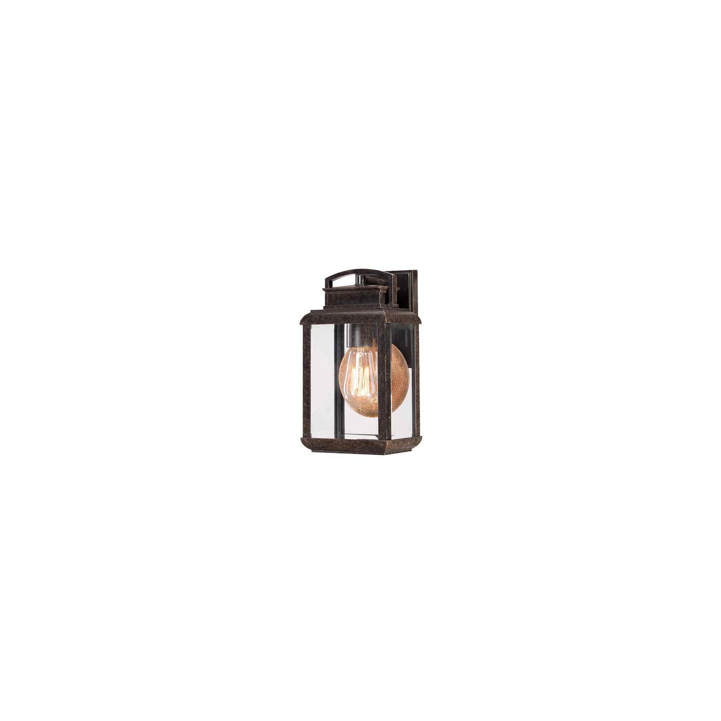 Byron 1-Light Clear Glass Wall Lantern