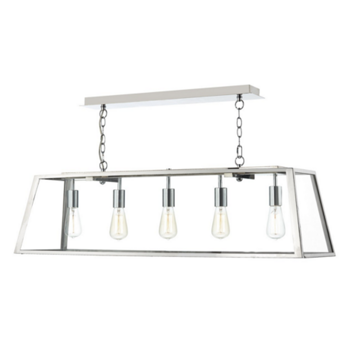 Academy 5-Light Clear Glass Pendant