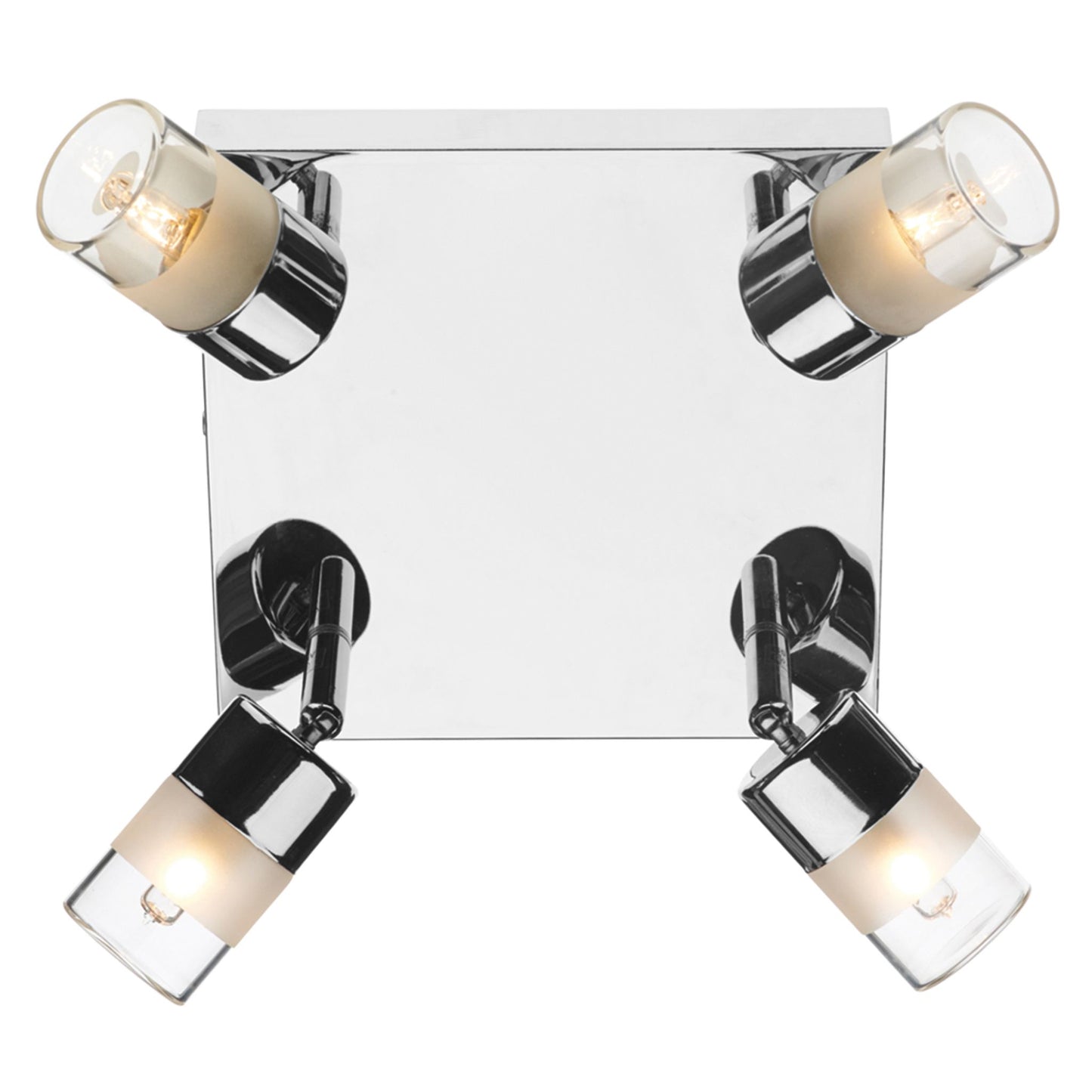 Artemis 4-Light Ceiling Light Polished Chrome