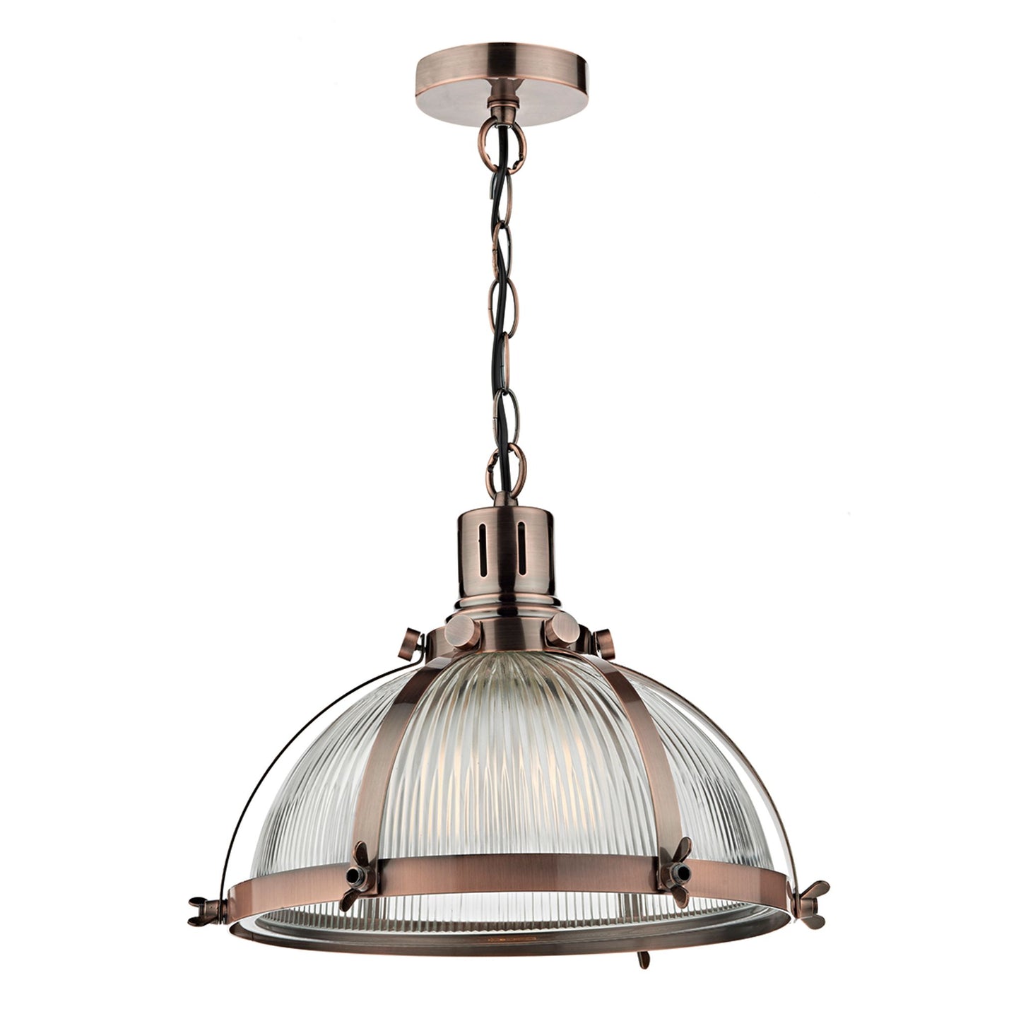 Debut 1-Light Pendant Brushed Antique Copper