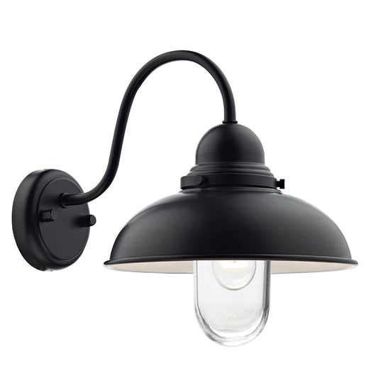 Dynamo Single Wall Light with Curved Arm IP44