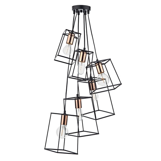 Tower 6-Light Cluster Pendant