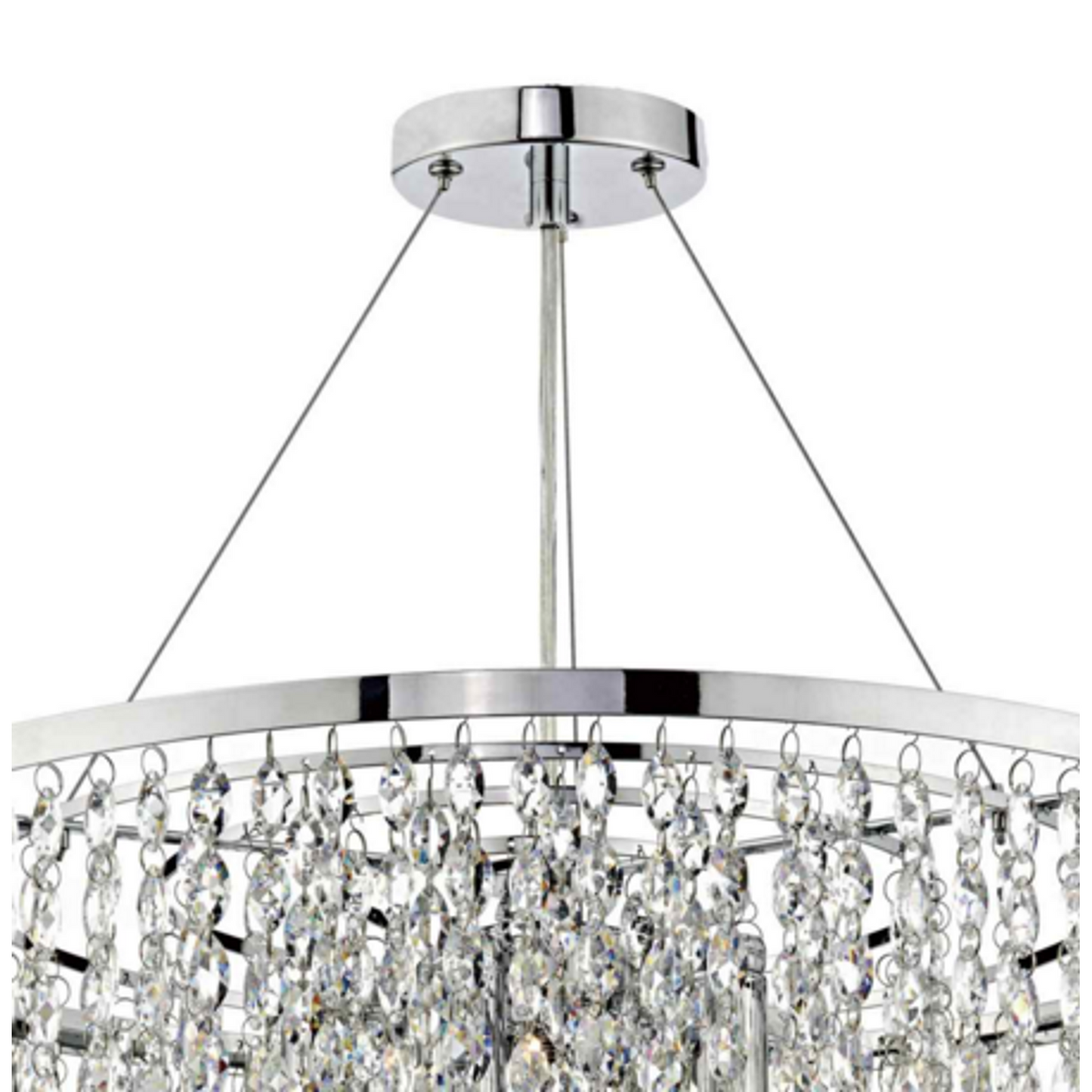 Pescara Five-Light Crystal Pendant