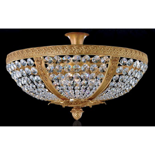 Royal Heritage Large Basket Semi Flush