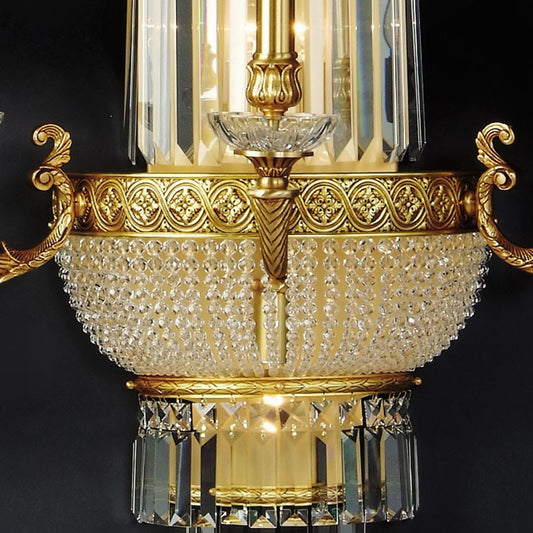 Royal Heritage Scholer Crystal Wall Light