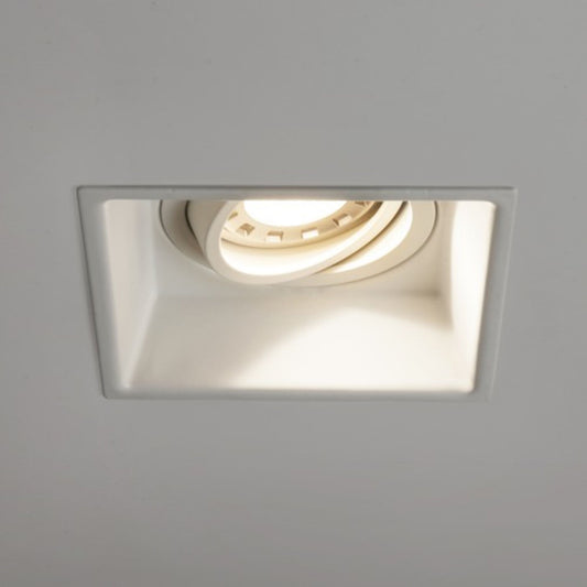 Minima Squre Adjustable Recessed Downlight with Mild Steel