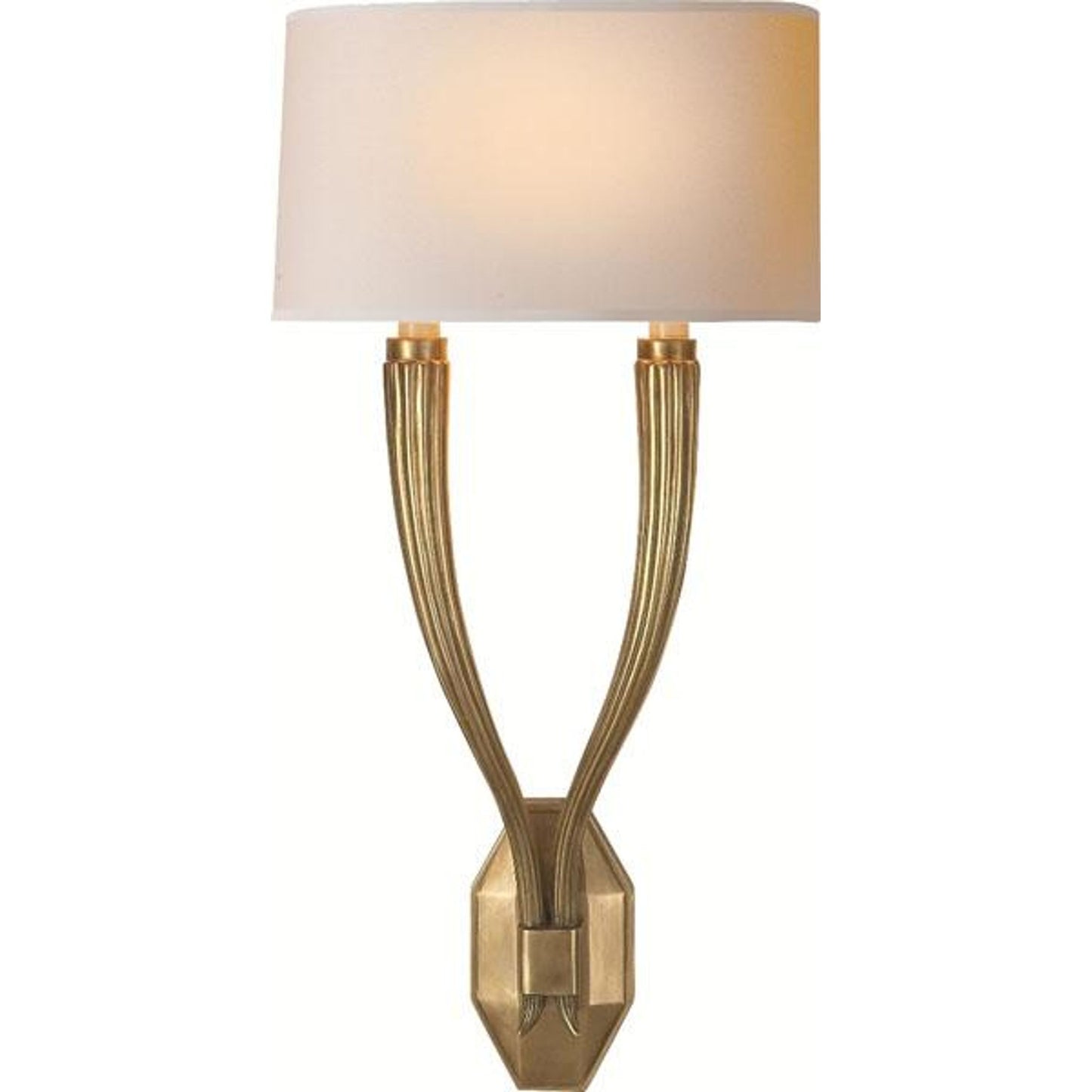 Ruhlmann Double Upward Wall Sconce