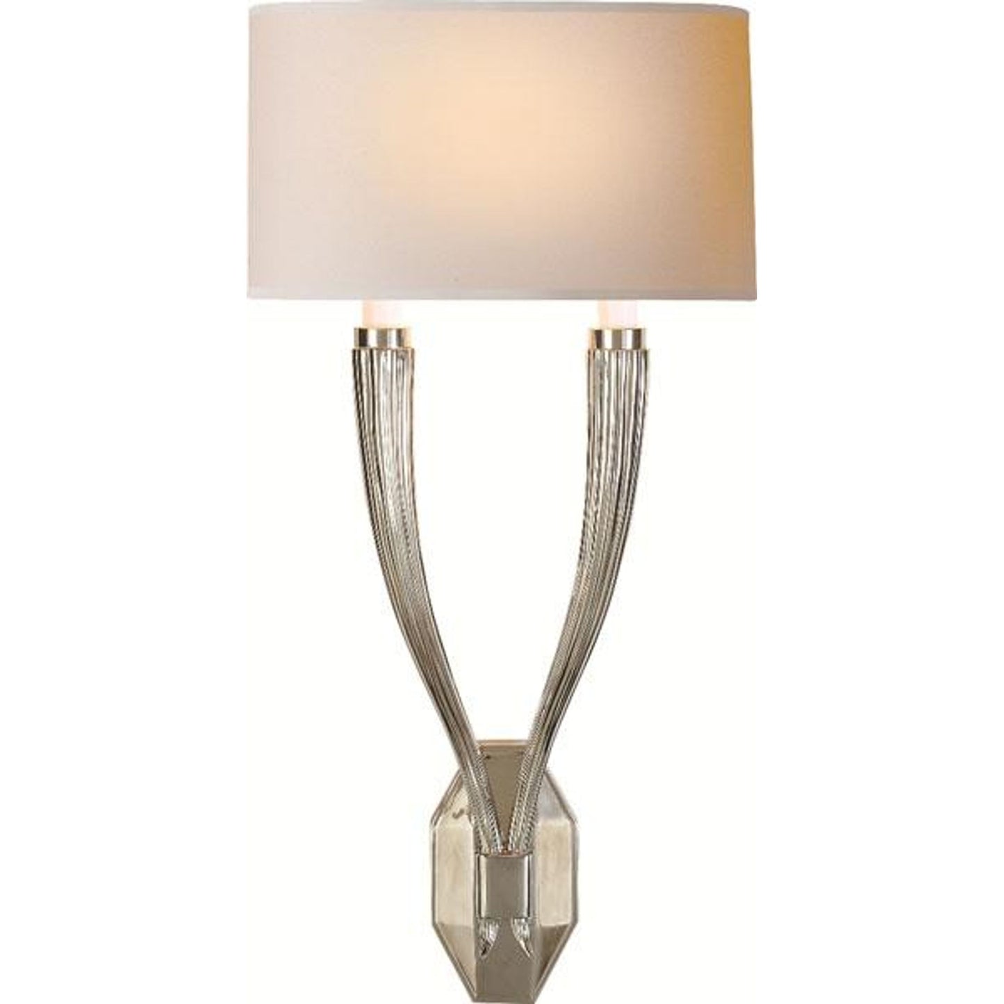 Ruhlmann Double Upward Wall Sconce