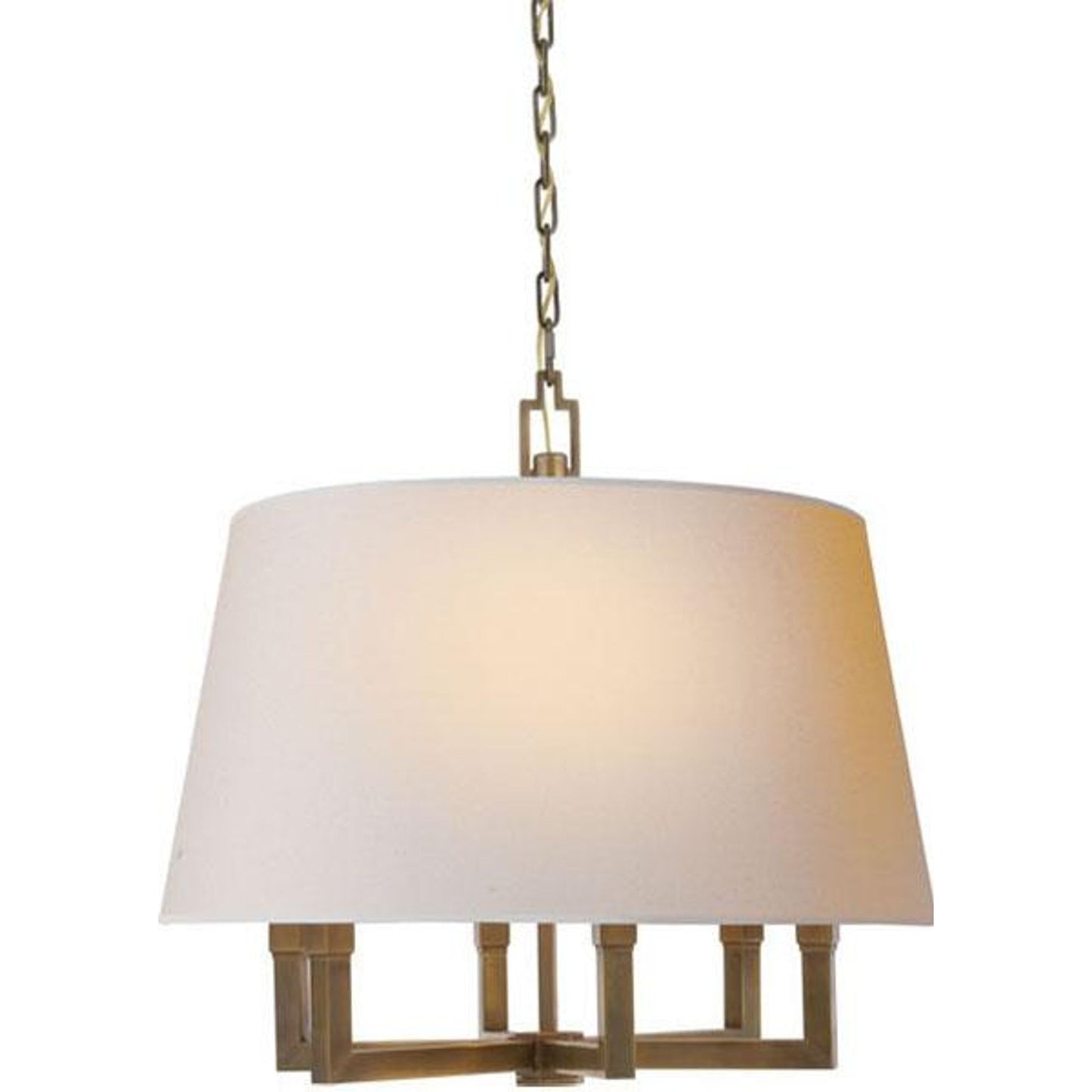 Square 6-Light Tube Pendant