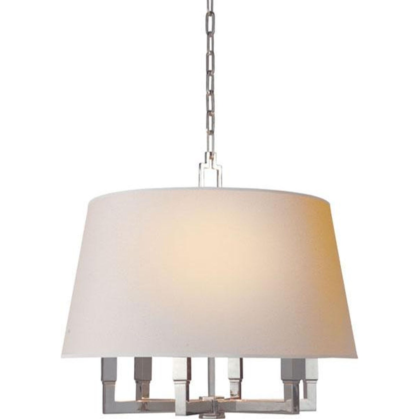 Square 6-Light Tube Pendant