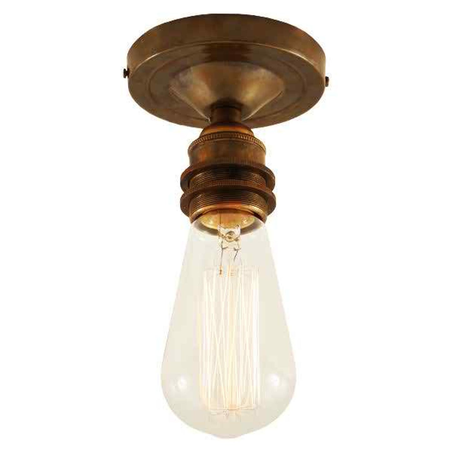 Bexter Vintage Flush Ceiling Light