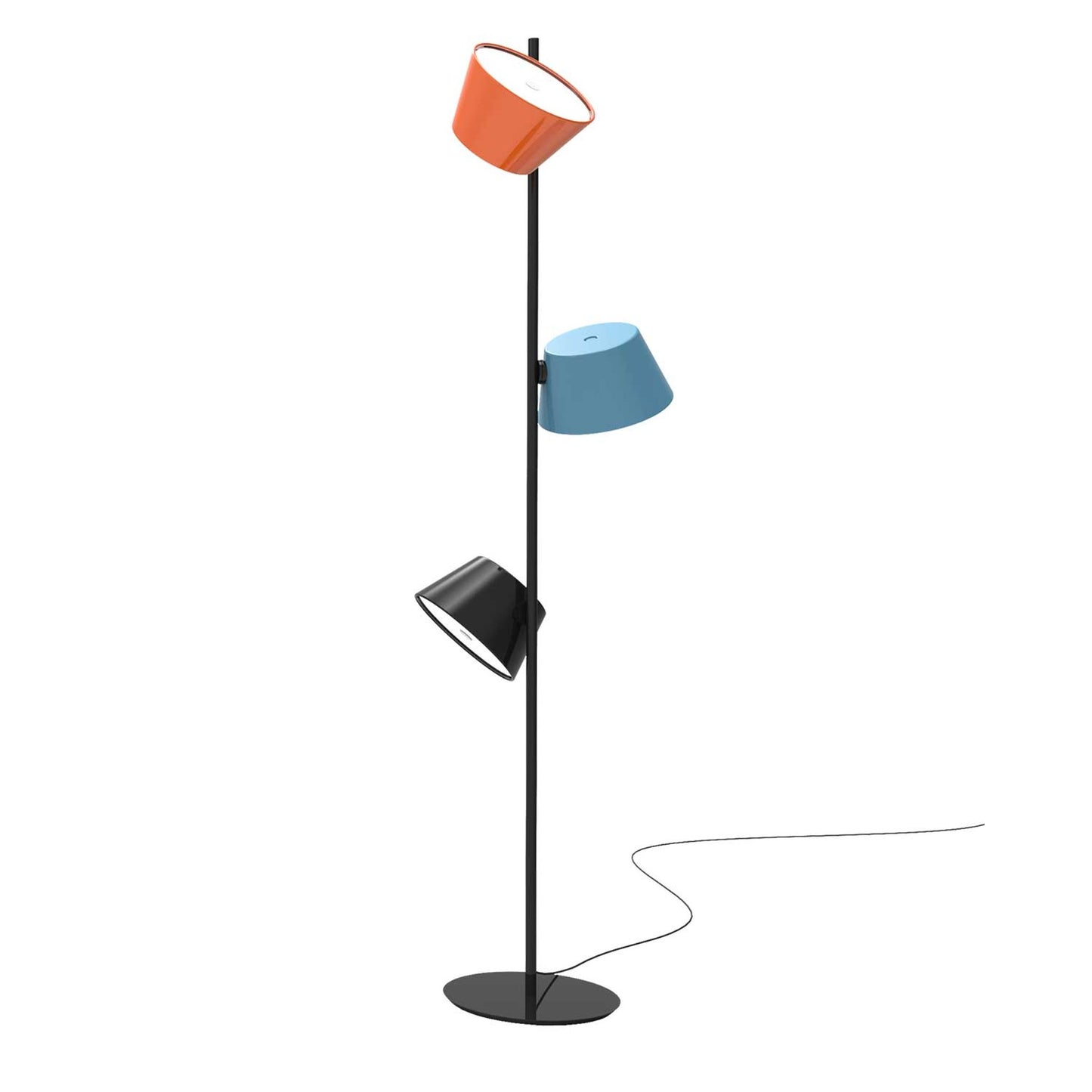 Tam Tam P 3 Floor Lamp in Black