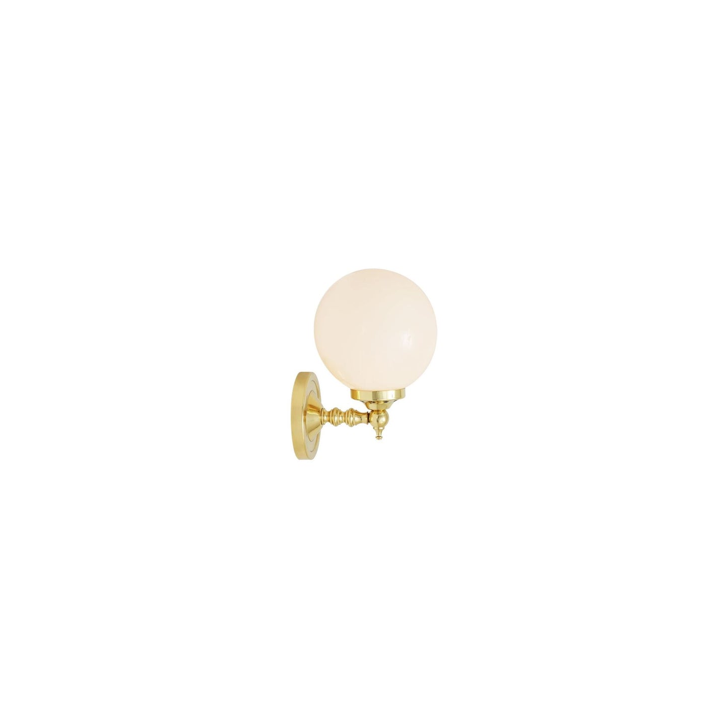 Cloghan Modern Globe Wall Light with Classic Details