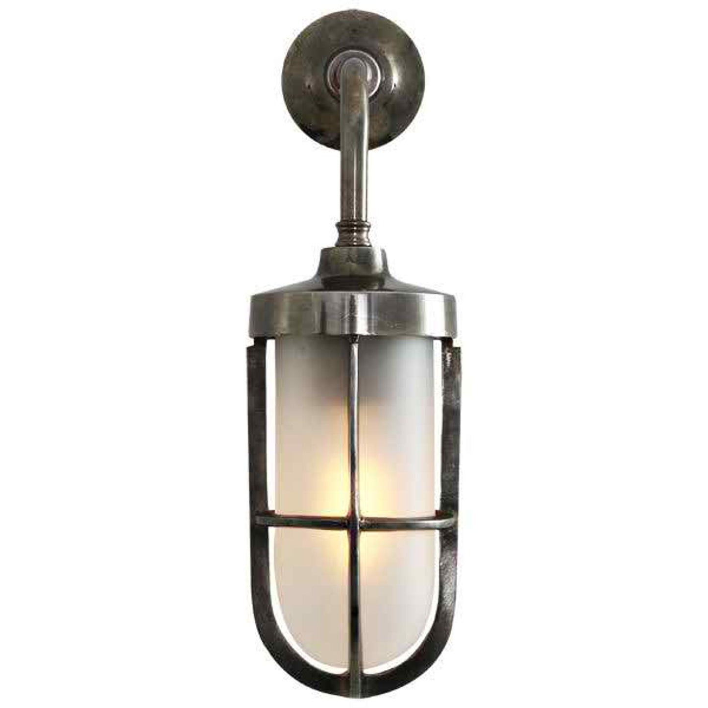 Carac Industrial Well Glass Wall Light IP65