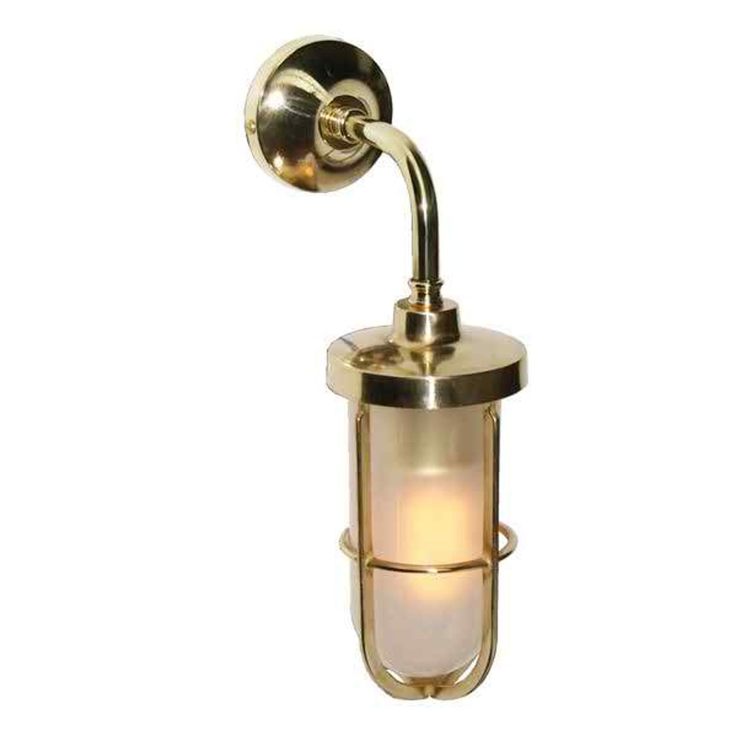 Carac Industrial Well Glass Wall Light IP65