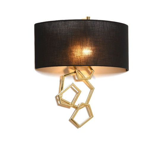 Lisbon to Barcelona Decorative Brass Wall Light