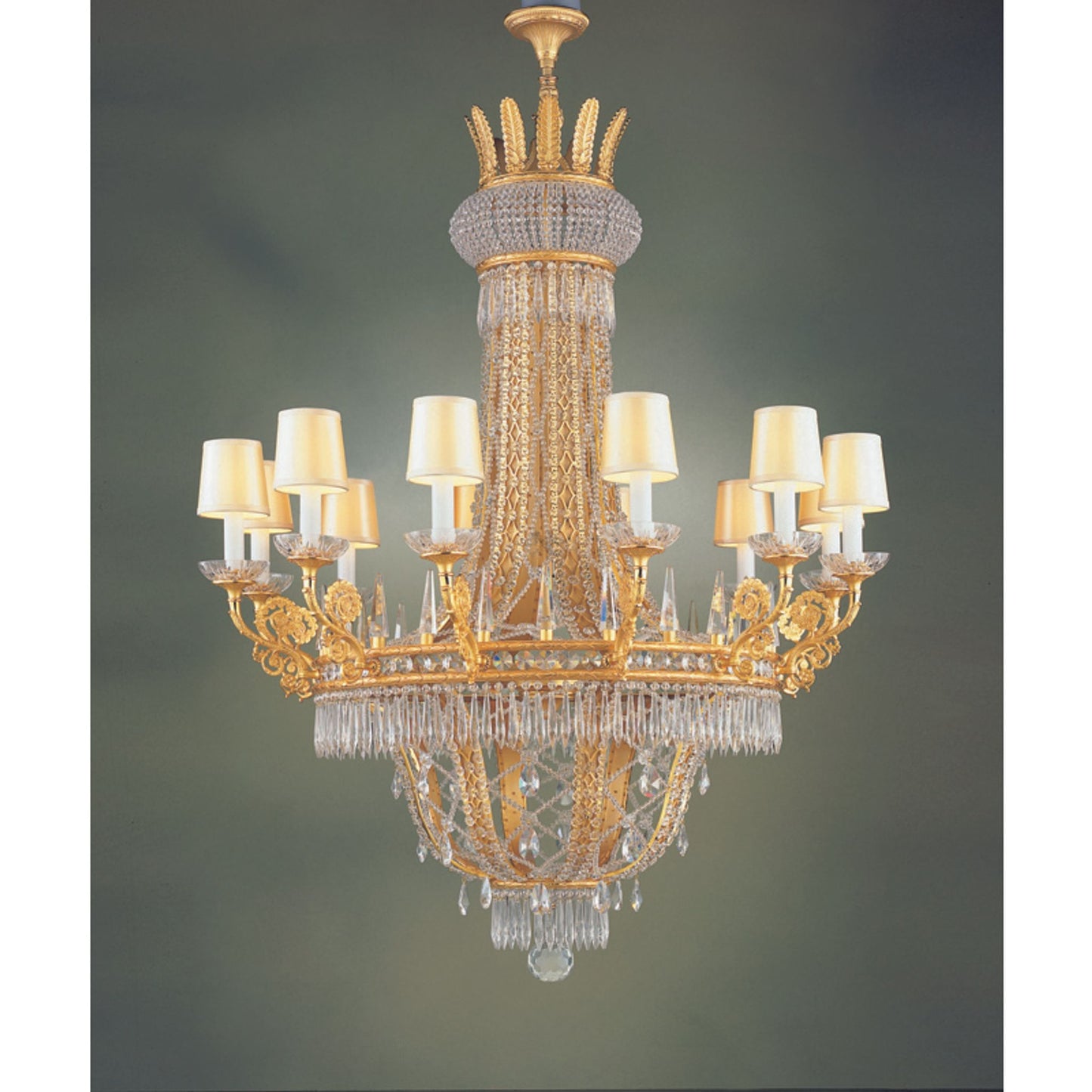 Royal Heritage Twelve-Light Crystal Chandelier