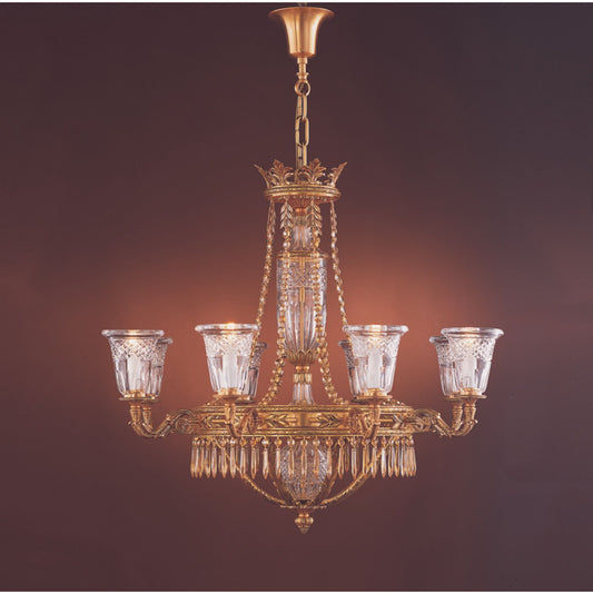 Royal Heritage 8-Light Crystal Chandelier