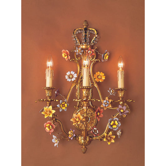 Royal Heritage 3-Light Wall Bracket