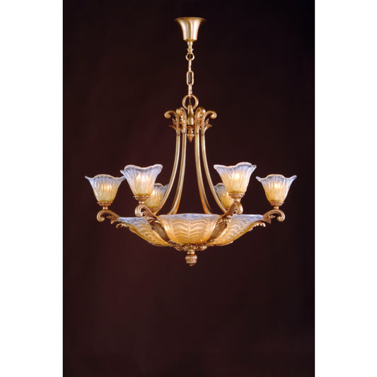 Royal Heritage 13-Light Chandelier Venetian Glass