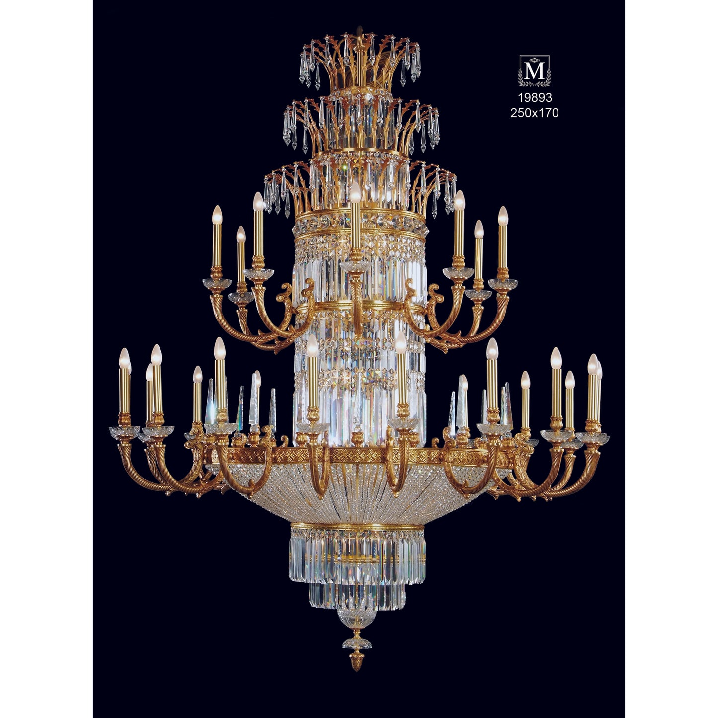 Royal Heritage Scholer Crystal Chandelier