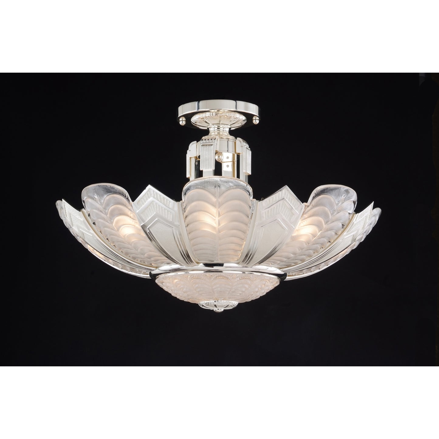 Gallery Venetian Glass Flush Mount