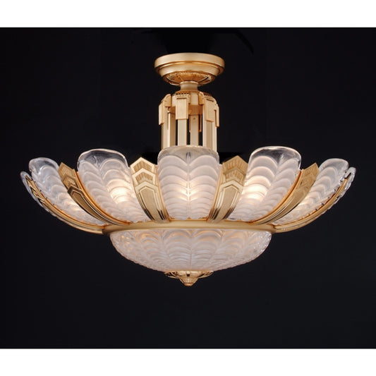 Gallery Venetian Glass Flush Mount