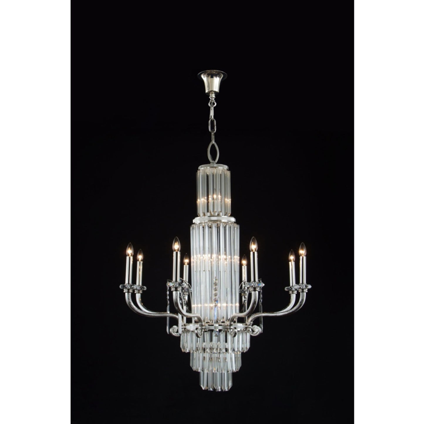 Gallery 15-Light Crystal Glass Chandelier