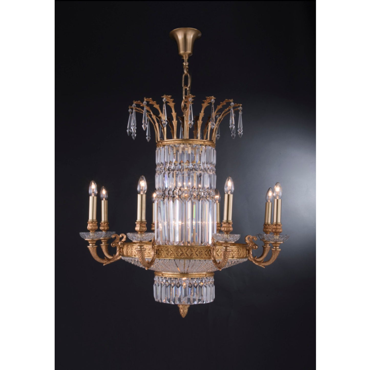 Royal Heritage 18-Light Crystal Chandelier