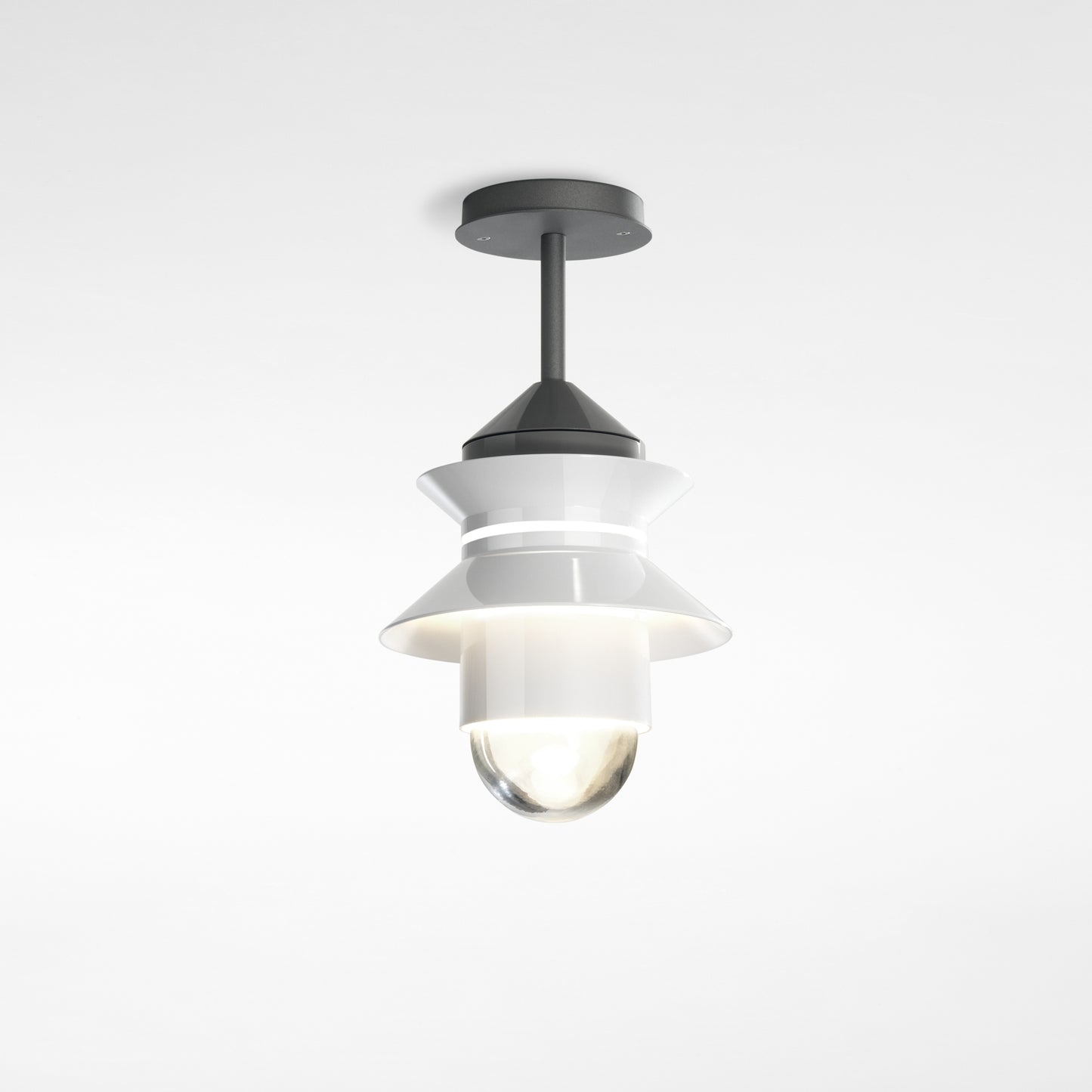 Santorini C Ceiling Lamp with Glass Diffuser