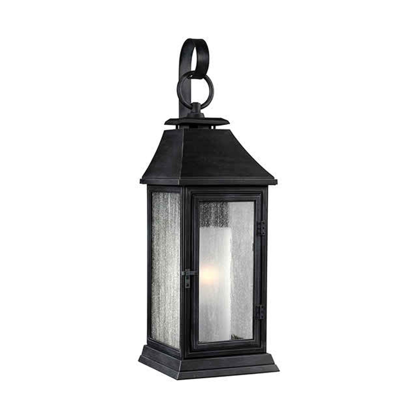 Shepherd Wall Lantern Dark Weathered Zinc