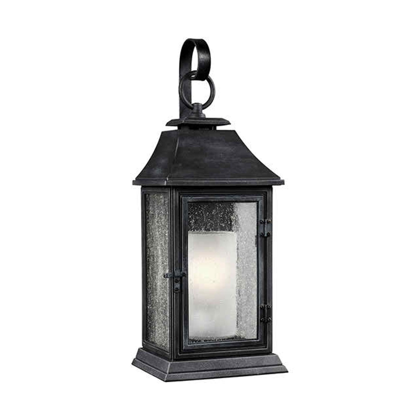 Shepherd Wall Lantern Dark Weathered Zinc