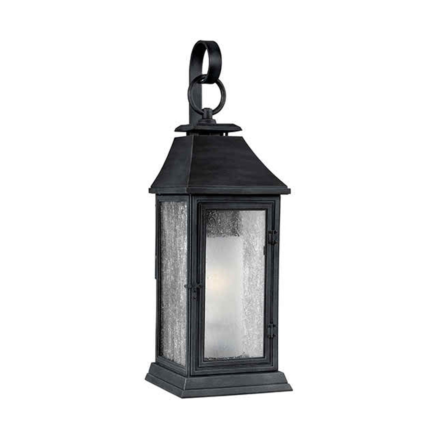 Shepherd Wall Lantern Dark Weathered Zinc