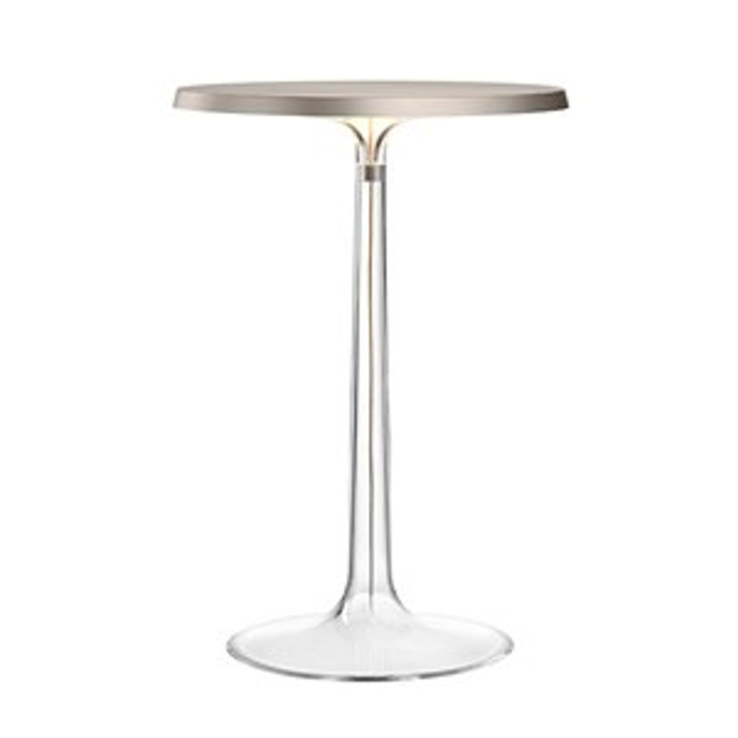 Bon Jour LED Table Lamp with Clear Transparent Base