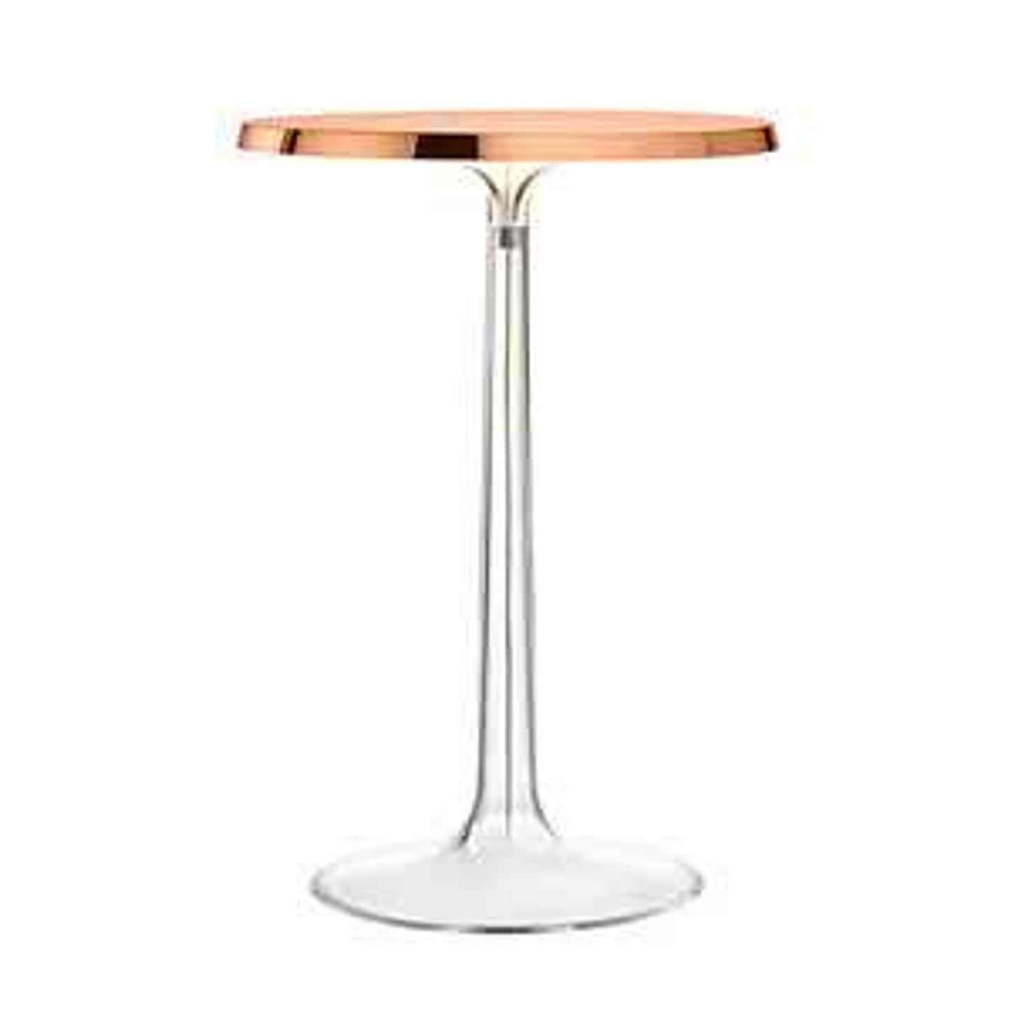 Bon Jour LED Table Lamp with Clear Transparent Base