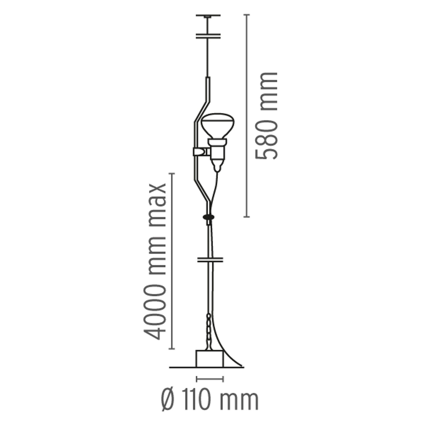 Parentesi LED Direct Pendant